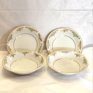 Set of 4 fruit nappies. "Valhala" by Mikasa.